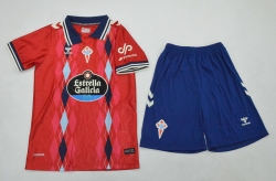 2627 Celta red third away kids kit